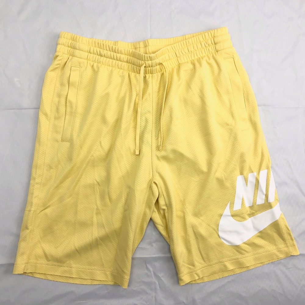 Nike SB Sunday Dri-Fit Skate Shorts Yellow White